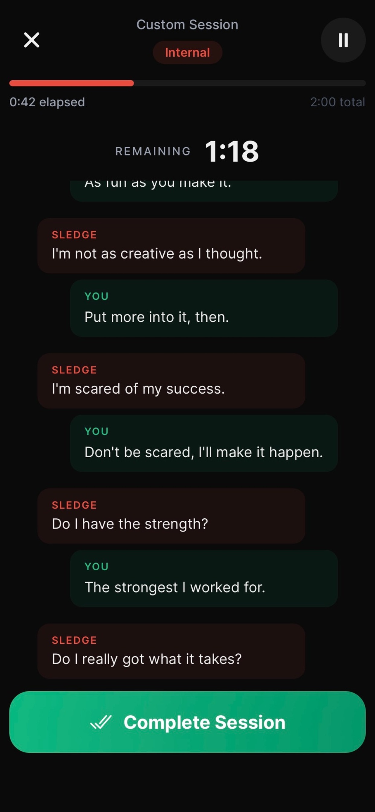 Live Rebuttal Session